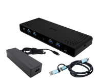 i-tec Universal Dual 4K Display Docking Station PD 85W + zasilacz - 1278582 - zdjęcie 2